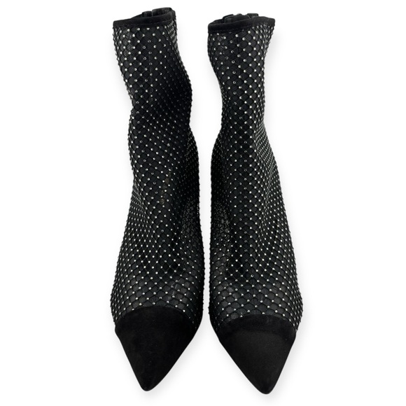 Veronica Beard 'Lisa' Rhinestone Mesh Booties - Picture 2 of 5